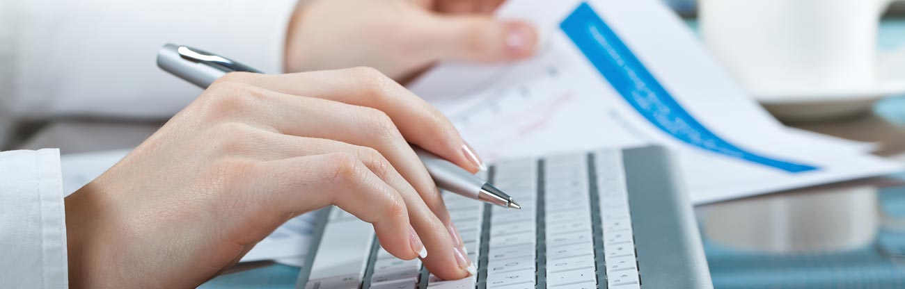 picture of typing