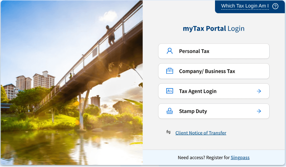 my tax portal login