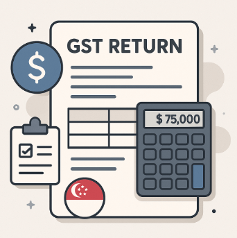 gst return icon